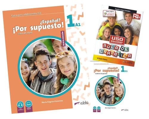Εκδόσεις Edelsa - Nuevo Espanol Por supuesto 1- Pack (+Uso EscolarA2)2023