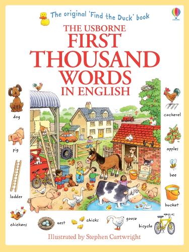 Εκδόσεις Usborne - First Thousand Words in English - Heather Amery