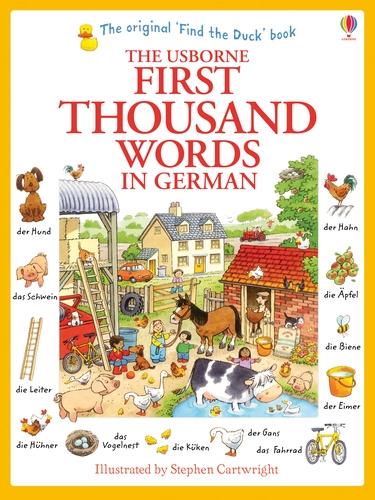 Εκδόσεις Usborne - First Thousand Words in German - Heather Amery