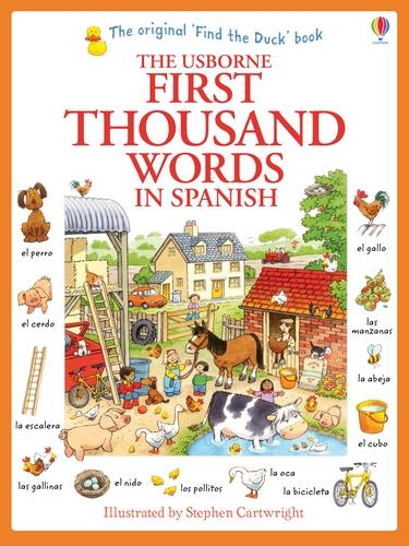 Εκδόσεις Usborne - First Thousand Words in Spanish - Heather Amery
