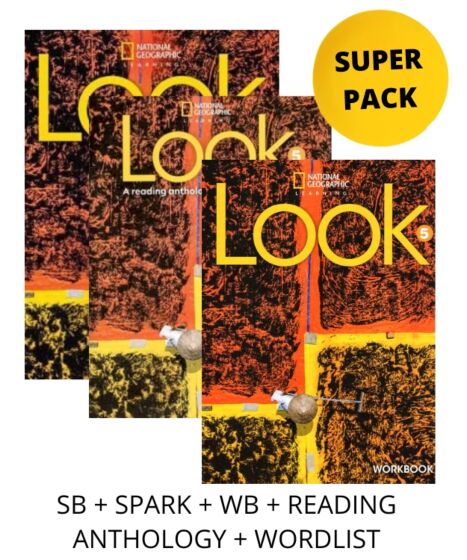 Look 5 Special Pack for Greece (Sb + Spark + Reading Anthology+Wordlist) - National Geographic Learning(Cengage)