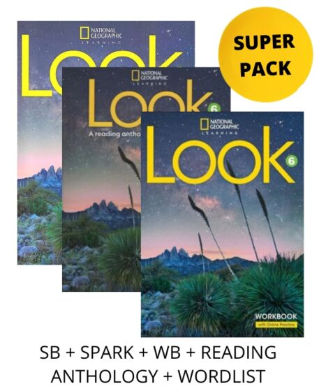 Look 6 Special Pack for Greece (Sb + Spark + Reading Anthology+Wordlist) - National Geographic Learning(Cengage)
