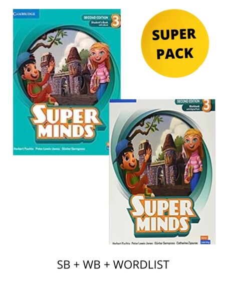 Cambridge - Super Minds 3 - Super Pack (Sb + Wb + Wordlist)(2nd Edition)