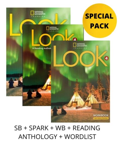 Look 4 Special Pack for Greece (Sb + Spark + Reading Anthology+Wordlist) - National Geographic Learning(Cengage)