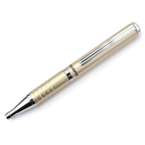 Στυλό Zebra Μεταλλικό Πτυσσόμενο (Χρυσό)