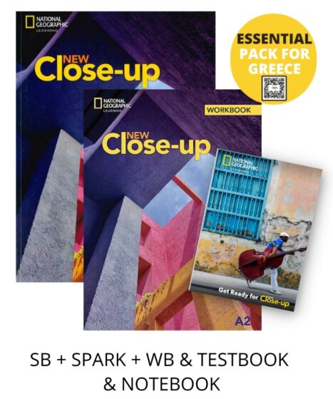 New Close-Up A2 (3rd Edition) - Essential Pack for Greece(Sb+Spark+Wb+Testbook+Notebook) - National Geographic Learning(Cengage) - Επιπέδου A2