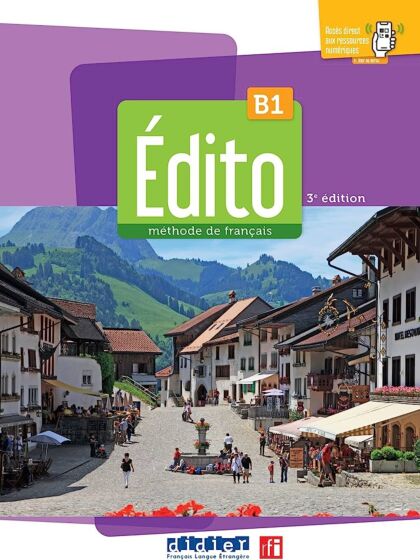 Εκδόσεις Didier - Edito B1  - Methode de Francais (+ didierfle.app)(Μαθητή)3rd Edition​