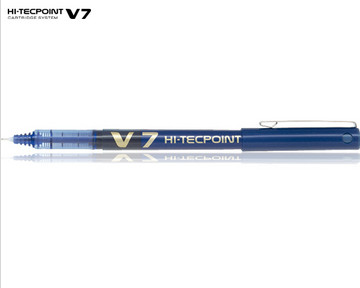 Pilot Στυλό Υγρής Μελάνης V7 Hi-Techpoint 0.7mm (Μπλε)