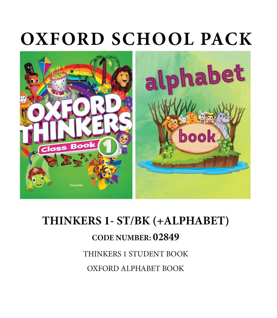 Oxford Thinkers Level 1 - Student's Book(+Alphabet) - Oxford University Press