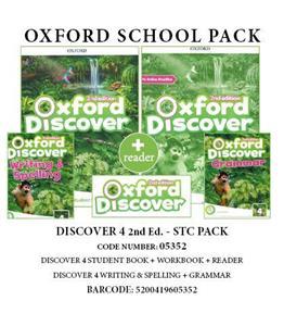 Oxford Discover 4 (2nd Edition) STC -05352 (Πακέτο Μαθητή) - Oxford University Press , επίπεδο C Senior