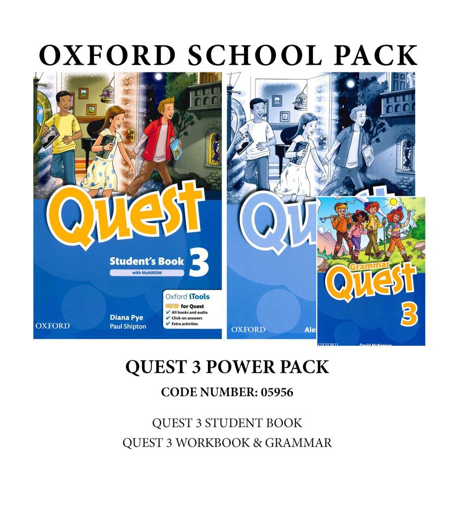 Quest 3 Power Pack-05956(Πακέτο Μαθητή) - Oxford University Press