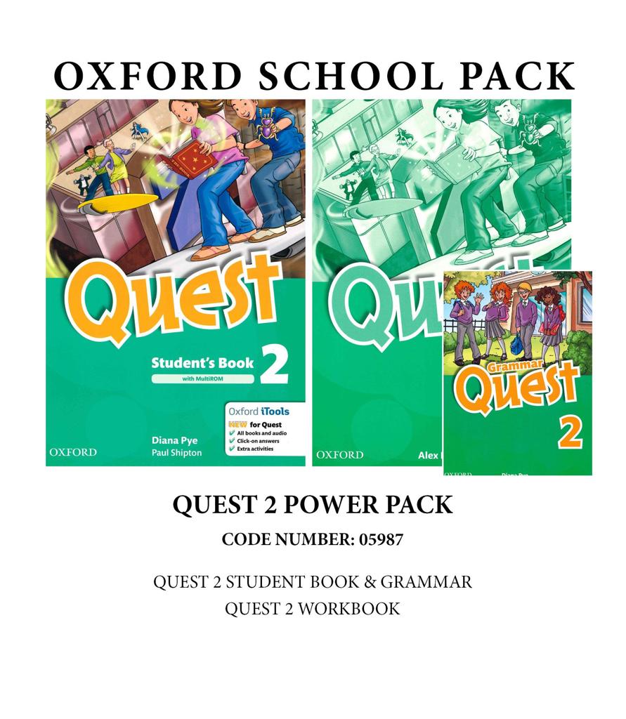 Quest 2 Power Pack-05987 (Πακέτο Μαθητή) - Oxford University Press