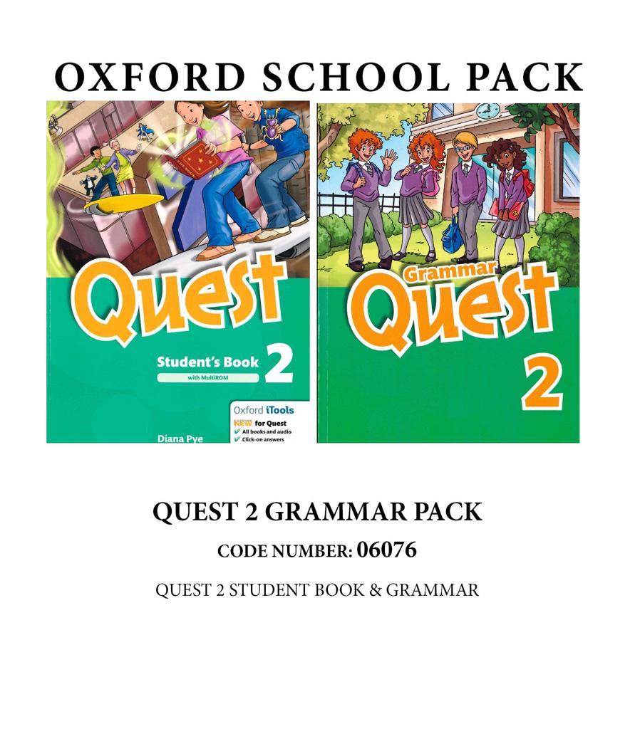 Quest 2 Grammar Pack-06076(Πακέτο Μαθητή) - Oxford University Press