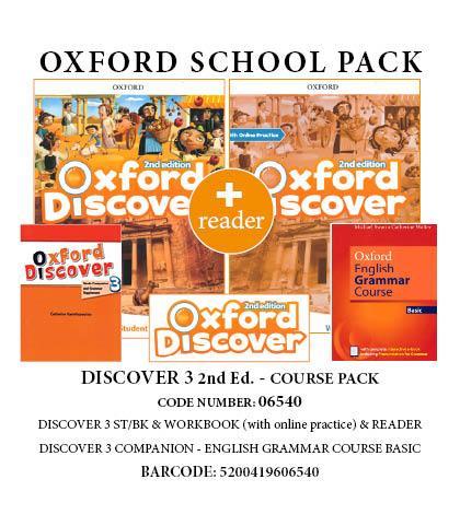 Oxford Discover 3 (2nd Edition) Course Pack -06540 (Πακέτο Μαθητή)