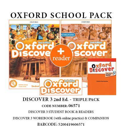Oxford Discover 3 (2nd Edition) Triple Pack -06571(Πακέτο Μαθητή) - Oxford University Press