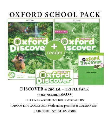 Oxford Discover 4 (2nd Edition) Triple Pack -06588 (Πακέτο Μαθητή) - Oxford University Press , επίπεδο C Senior