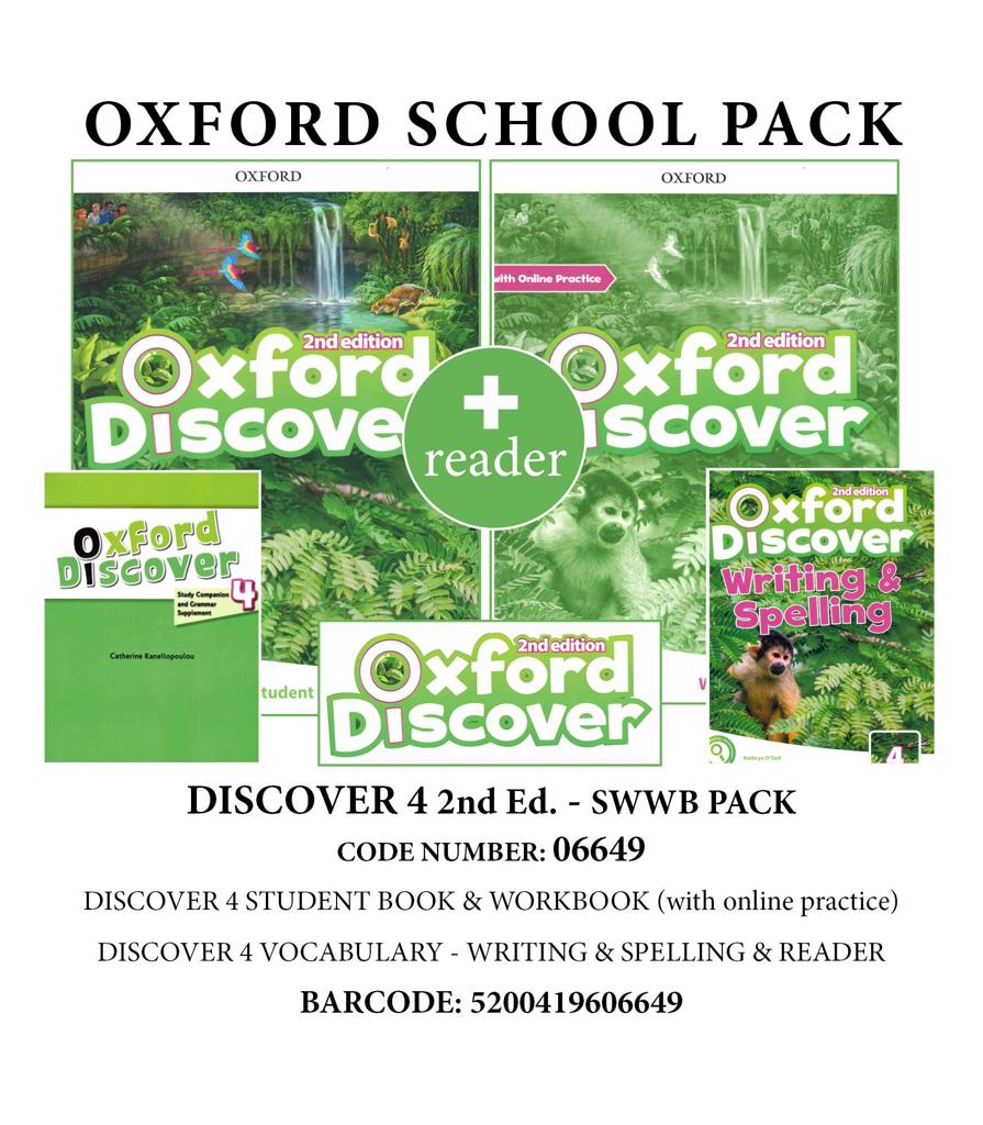 Oxford Discover 4 (2nd Edition) SWWB Pack -06649 (Πακέτο Μαθητή) - Oxford University Press , επίπεδο C Senior