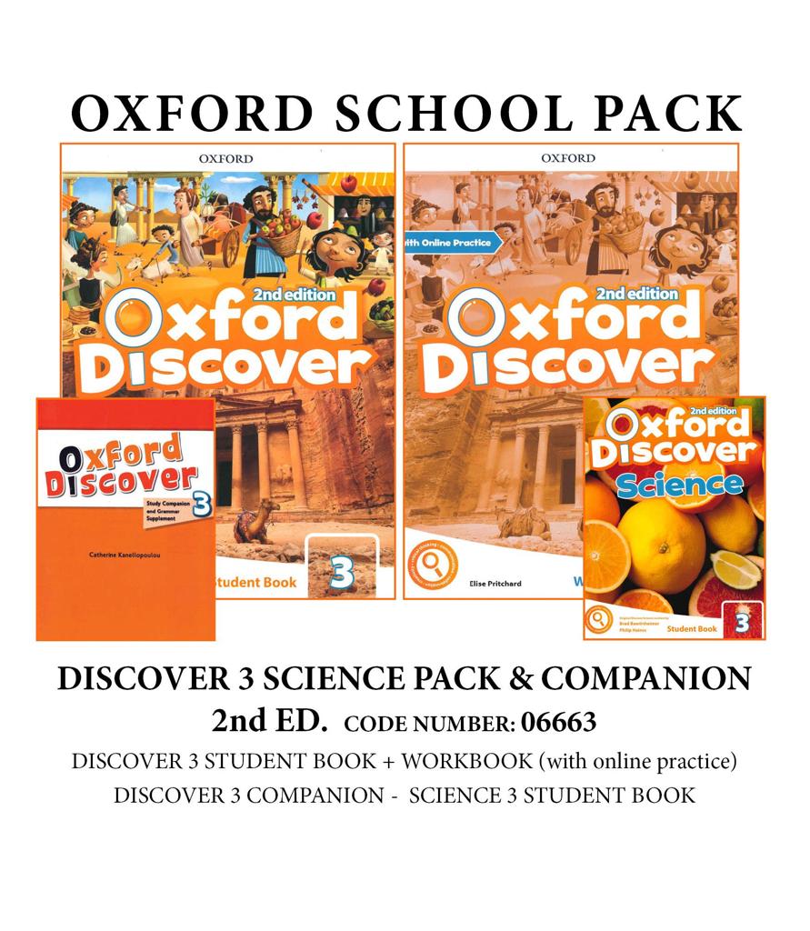 Oxford Discover 3 (2nd Edition) Science Pack(+Companion) -06663 (Πακέτο Μαθητή) - Oxford University Press