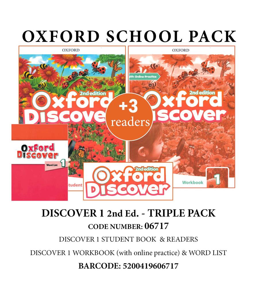 Oxford Discover 1 (2nd Edition) Triple Pack -06717 (Πακέτο Μαθητή) - Oxford University Press  επίπεδο A Senior