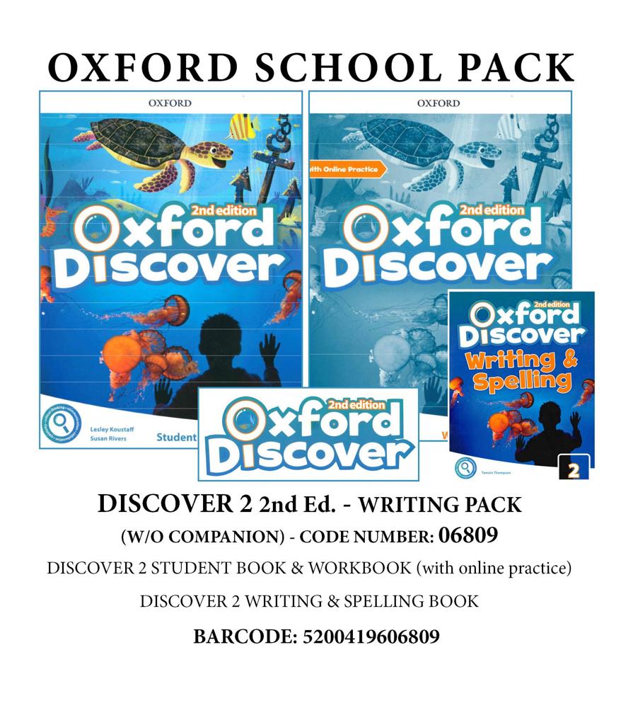 Oxford Discover 2 (2nd Edition) Writing Pack (w/o Companion) -06809(Πακέτο Μαθητή) - Oxford University Press  (Νέο) επίπεδο A Senior