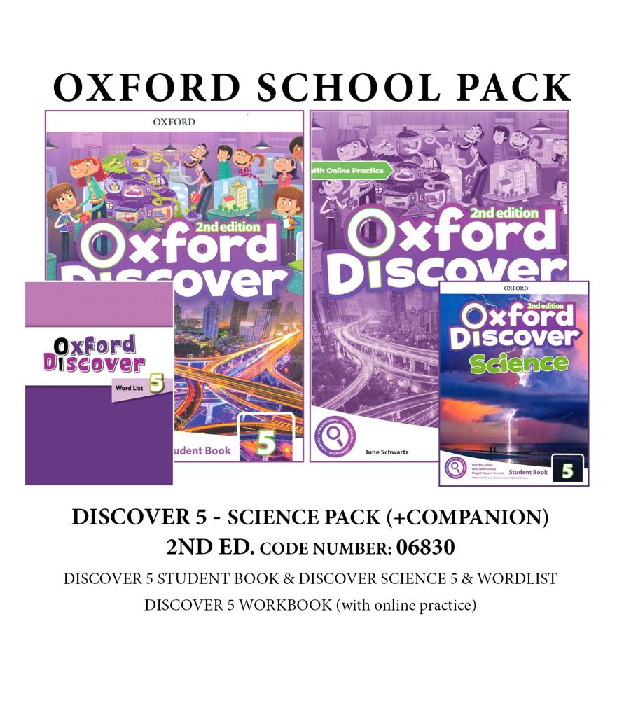 Oxford Discover 5 (2nd Edition) Science Pack(Wordlist) -06830 (Πακέτο Μαθητή) - Oxford University Press ,επίπεδο D Senior