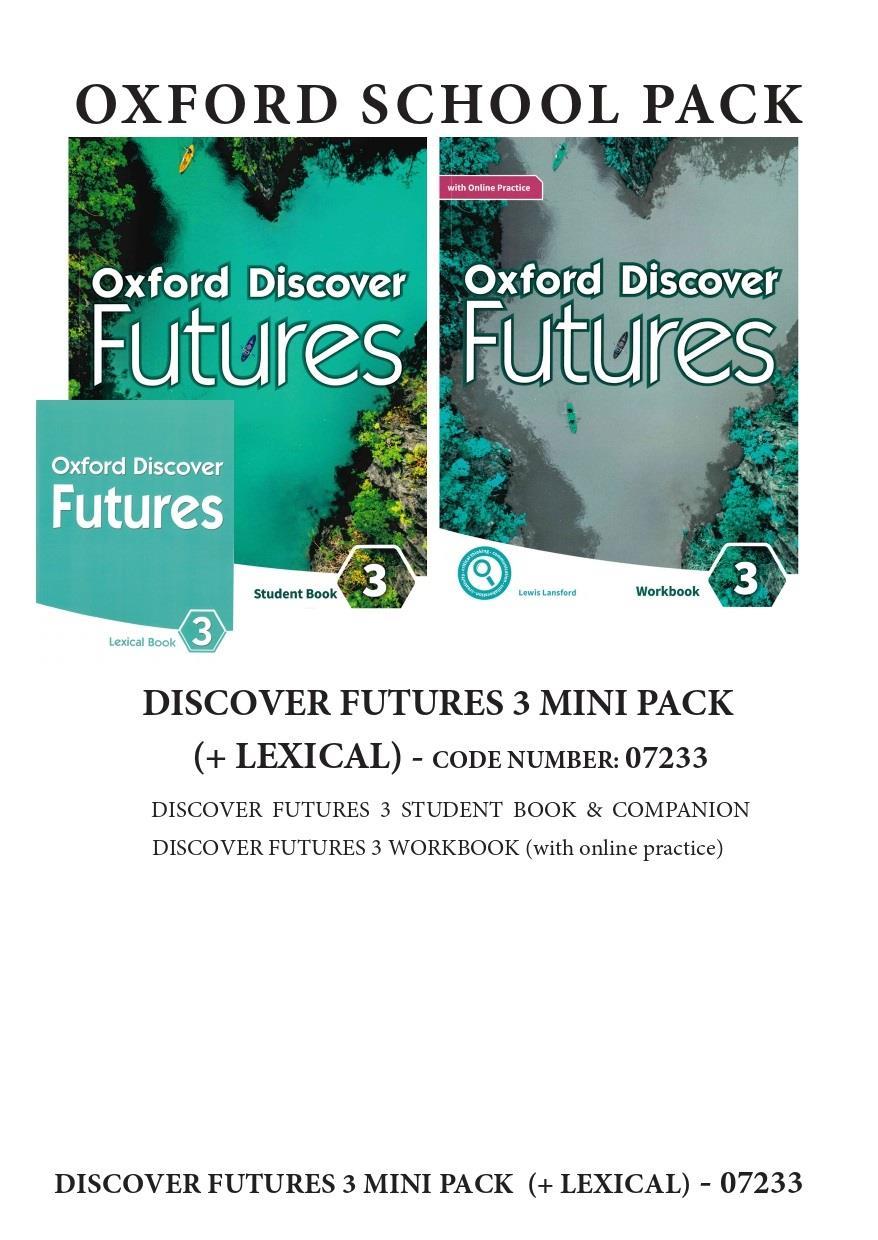 Discover Futures 3 MINI Pack(+Lexical) -07233 (Πακέτο Μαθητή) - Oxford University Press