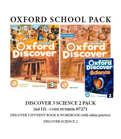 Oxford Discover 3 (2nd Edition) Science 2 Pack -07271(Πακέτο Μαθητή) - Oxford University Press