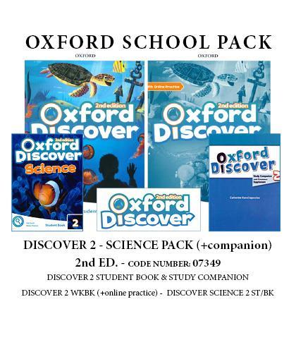 Oxford Discover 2 (2nd Edition) Science Pack(+Companion)-07349(Πακέτο Μαθητή) - Oxford University Press  (Νέο) επίπεδο A Senior