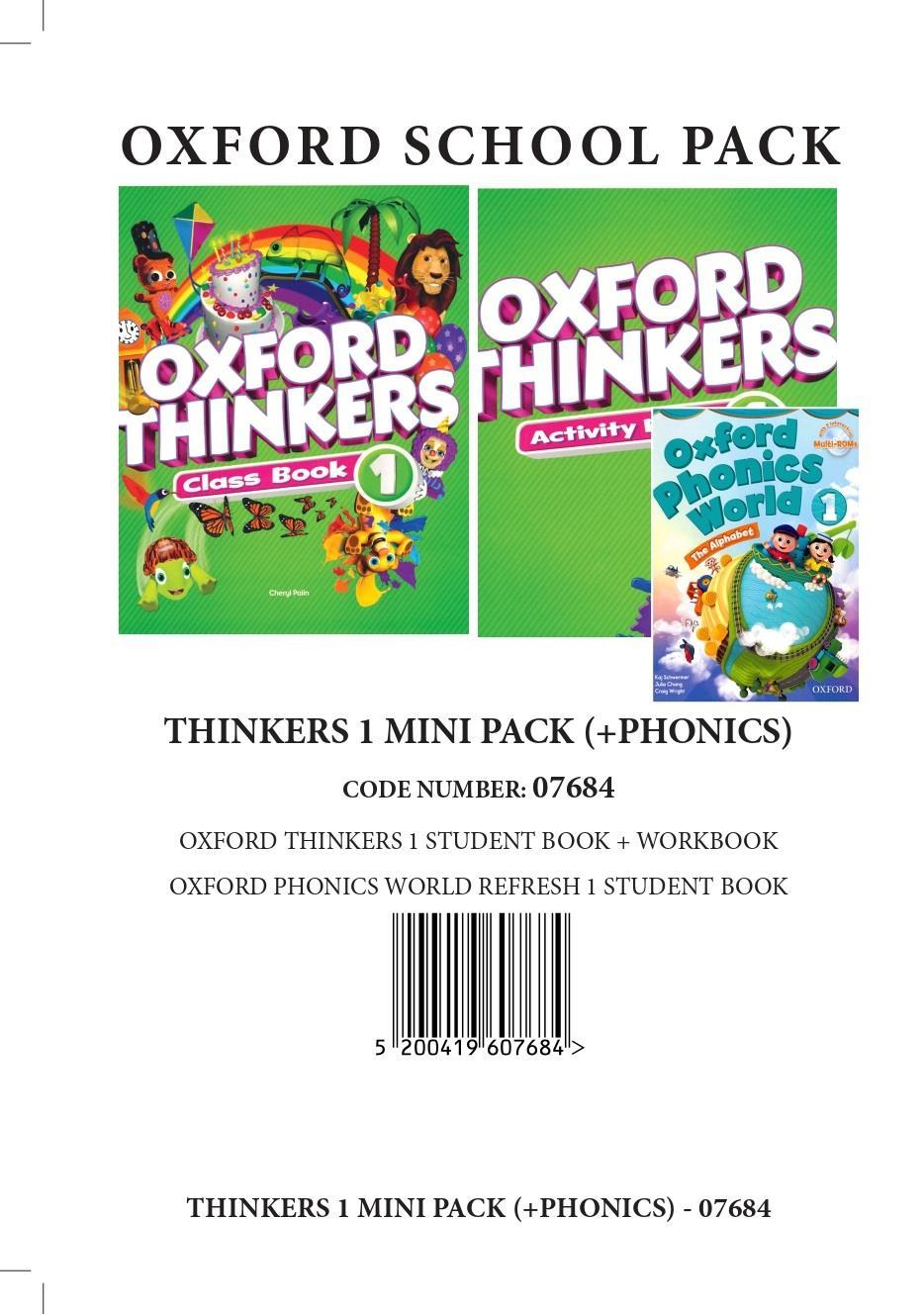 Oxford Thinkers Level 1 - Midi Pack(+Phonics) -07684 (Πακέτο Μαθητή) - Oxford University Press