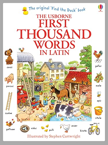 Εκδόσεις Usborne - The Usborne First Thousand Words in Latin - Heather Amery,Stephen Cartwright