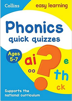 Phonics Quick Quizzes Ages 5-7: Ideal for home learning - Harper Collins