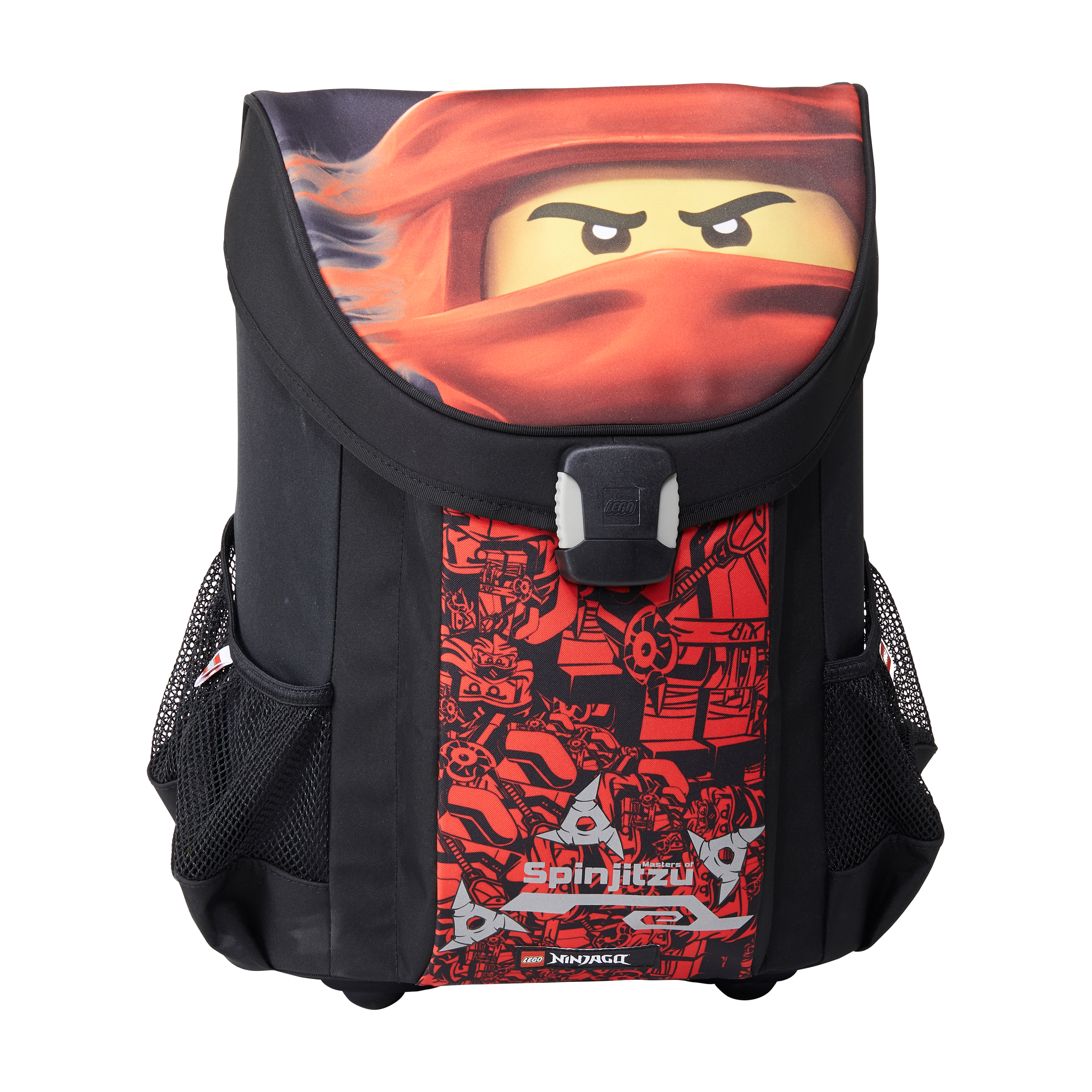 Lego® Easy Ninjago Red Τσάντα Δημοτικού Πλάτης (20043-2202​)