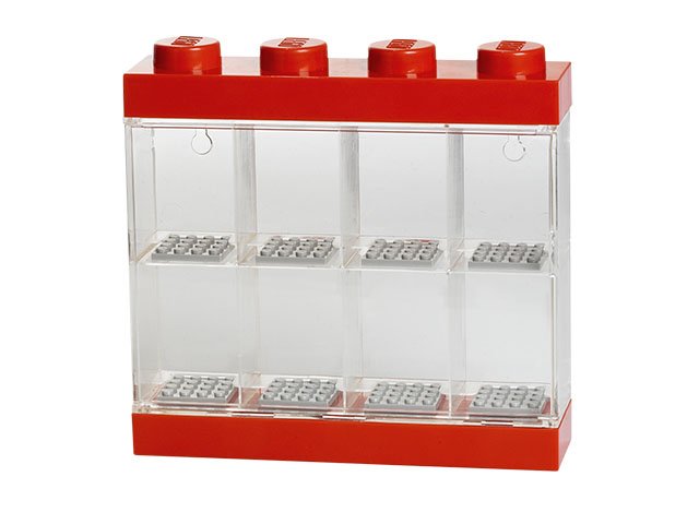 Lego® Βιτρίνα για Φιγούρες με 8 Θέσεις Κόκκινη (40650001)​