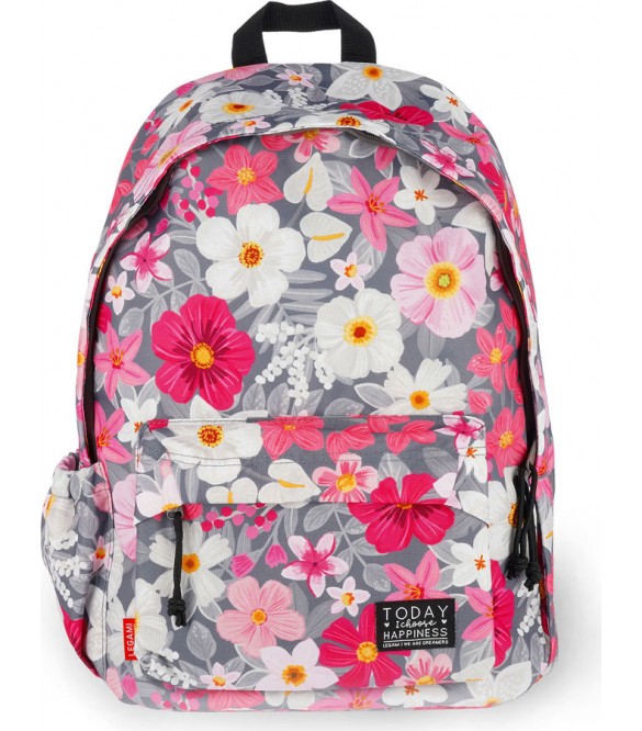 Legami Σχολική Τσάντα Πλάτης Backpack Flowers