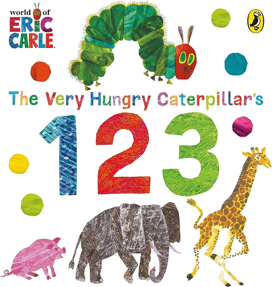 Εκδόσεις Penguin - The Very Hungry Caterpillar's 123 - Eric Carle