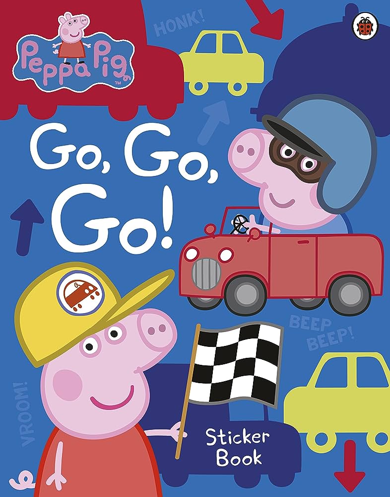 Εκδόσεις Penguin - Peppa Pig: Go, Go, Go!Vehicles Sticker Book