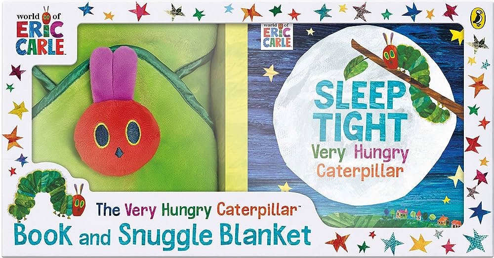 Εκδόσεις Penguin Random House - The Very Hungry Caterpillar Book and Snuggle Blanket - Eric Carle