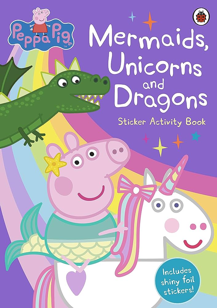 Εκδόσεις Penguin - Peppa Pig:Mermaids, Unicorns and Dragons Sticker Activity Book Sticker Book