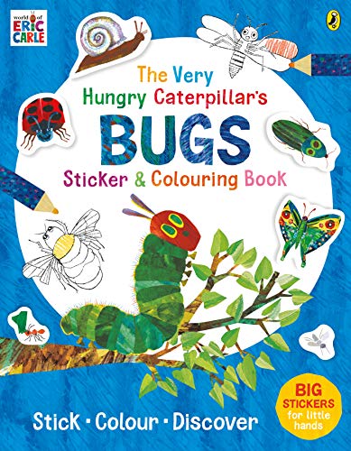 Εκδόσεις Penguin - The Very Hungry Caterpillar's Bugs Sticker and Colouring Book - Eric Carle