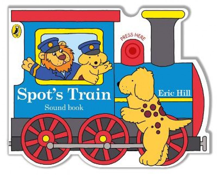 Εκδόσεις Penguin - Spot's Train: shaped board book with real train sound(Board book) - Eric Hill