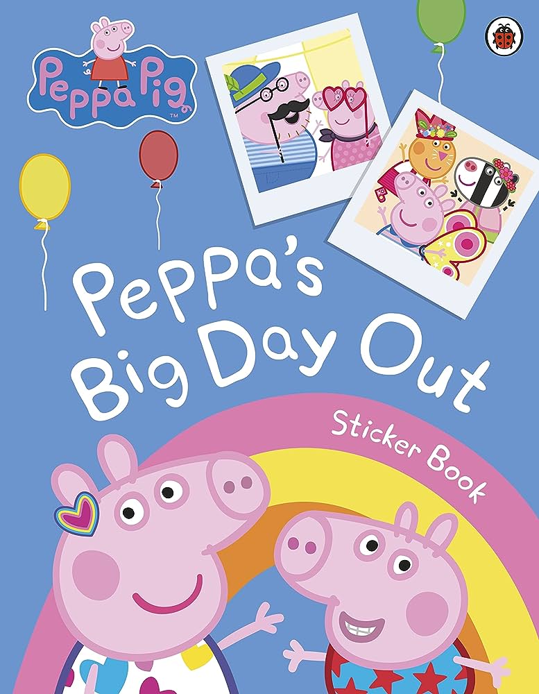 Εκδόσεις Penguin - Peppa Pig: Peppas big day out Sticker Scenes Book