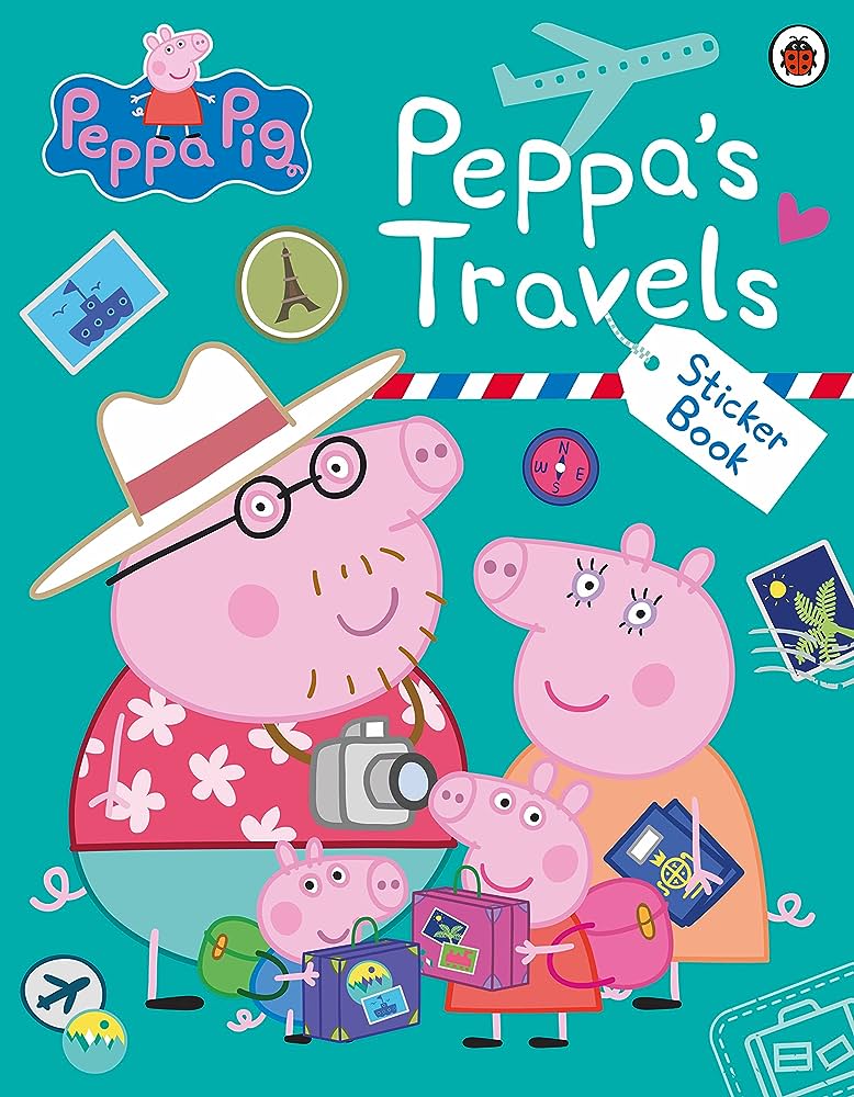 Εκδόσεις Penguin - Peppa Pig: Peppas Travels Sticker Book