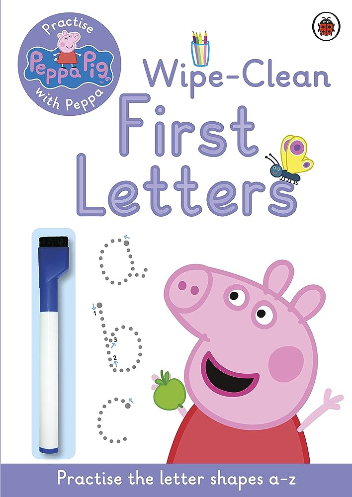 Εκδόσεις Penguin - Peppa Pig:Practise With Peppa: Wipe-Clean First Letters Activity Book