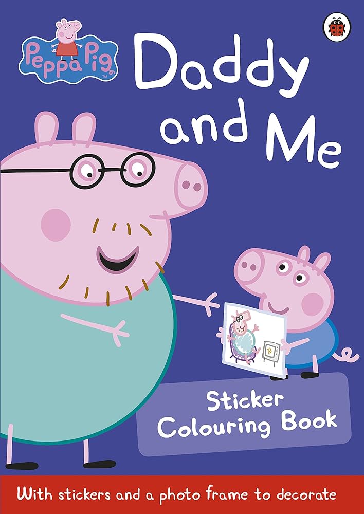 Εκδόσεις Penguin - Peppa Pig:Daddy and me Sticker Colouring Book Activity Book