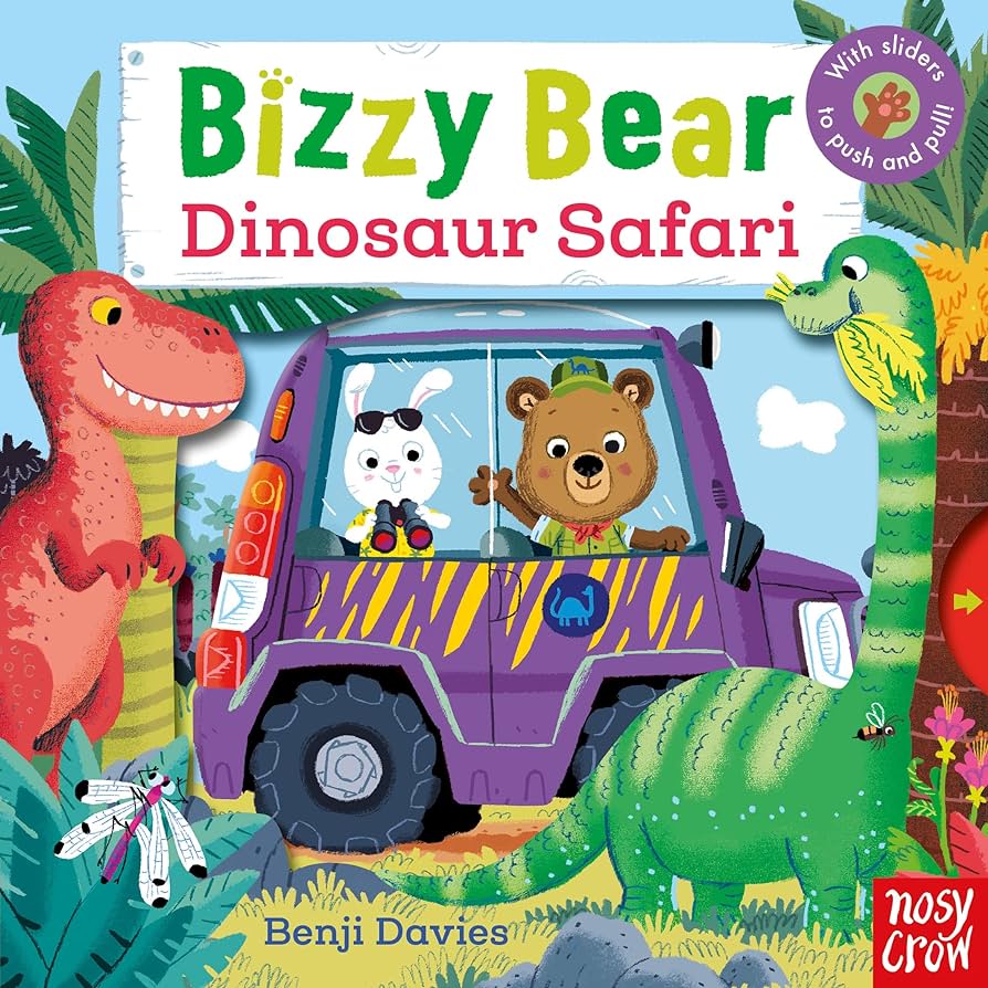 Εκδόσεις Nosy Crow - Bizzy Bear:Dinosaur Safari - Benji Davies