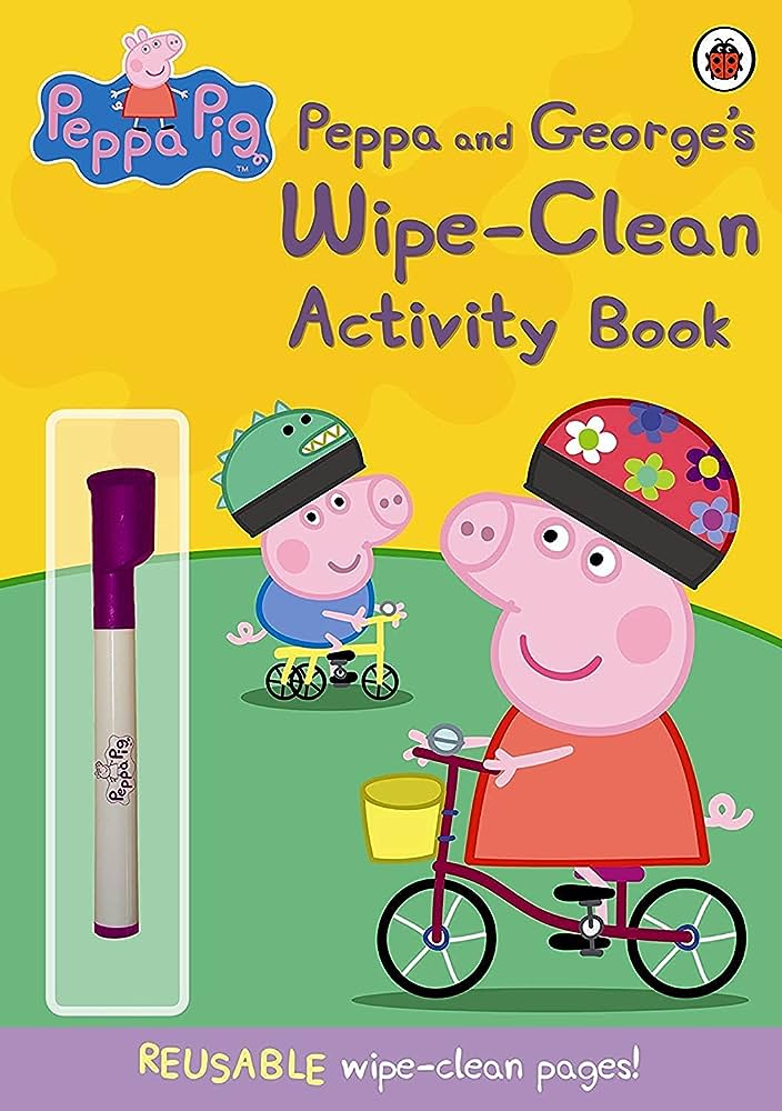 Εκδόσεις Penguin - Peppa Pig:Peppa and Georges Wipe-Clean Activity Book