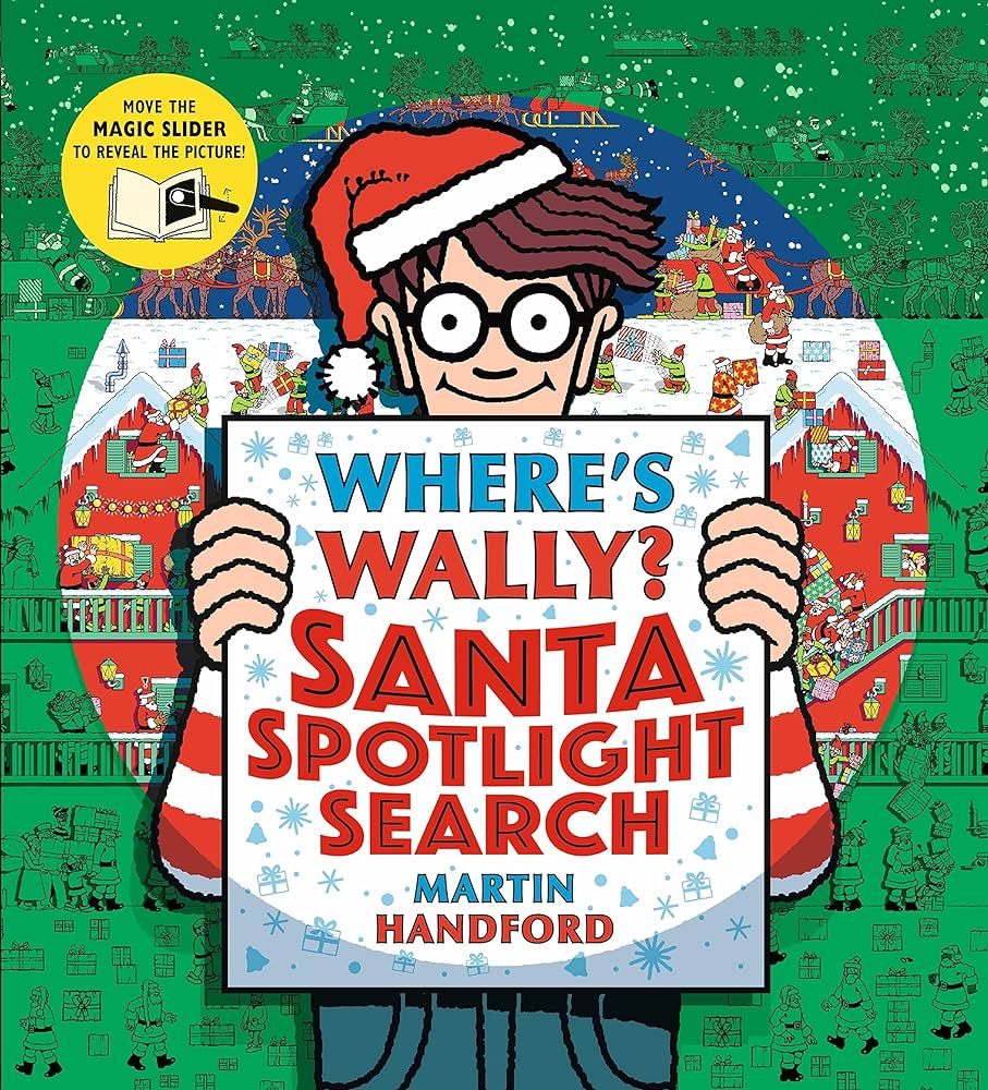 Εκδόσεις Walker Books - Where's Wally? Santa Spotlight Search - Martin Handford