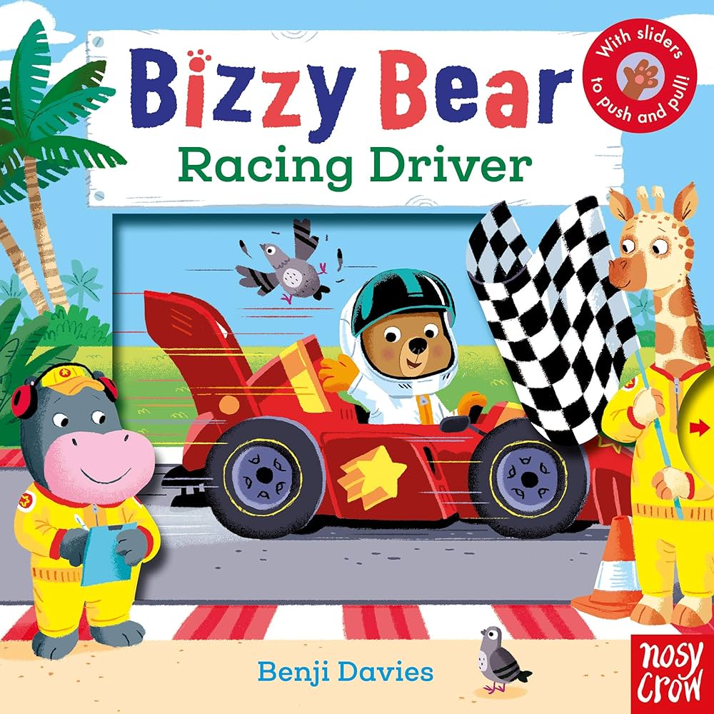 Εκδόσεις Nosy Crow - Bizzy Bear:Racing Driver - Benji Davies