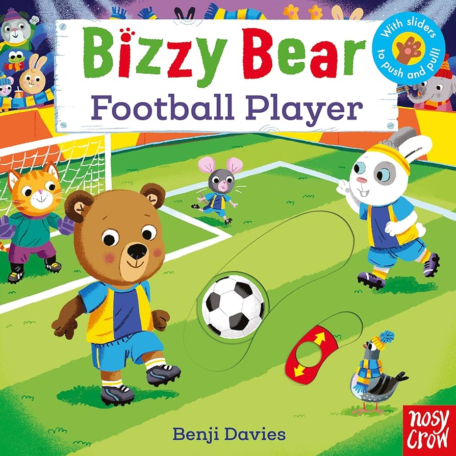 Εκδόσεις Nosy Crow - Bizzy Bear:Football Player - Benji Davies