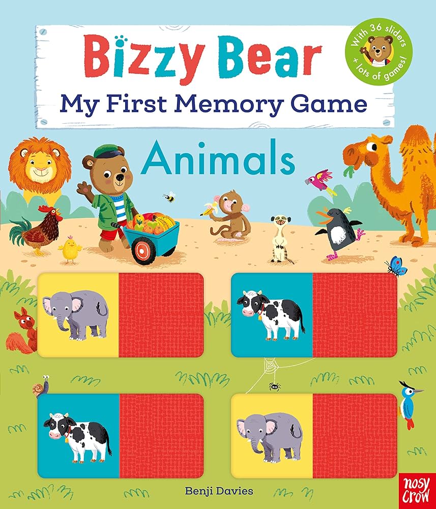 Εκδόσεις Nosy Crow - Bizzy Bear:My First Memory Game Book - Benji Davies
